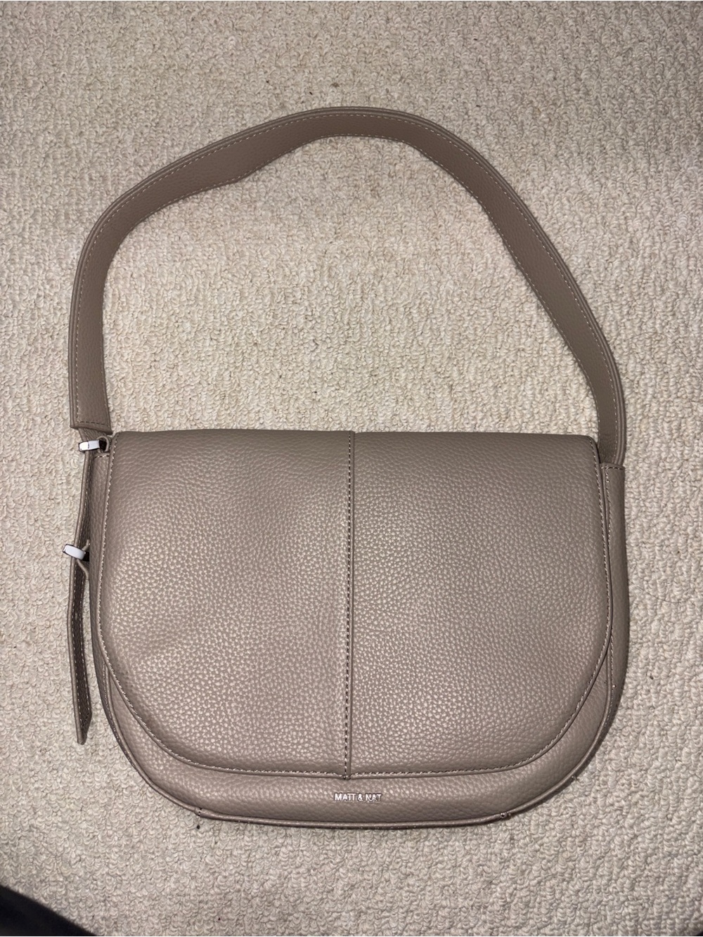 Matt & Nat Alik Vegan Taupe Shoulder Bag